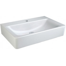 CONNECT CUBE trou pour robinetterie pour lavabo percé au milieu, sans revêtement 550 mm blanc IDEAL STANDARD