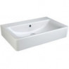 Lavabo CONNECT CUBE sans trou pour robinetterie, avec trop-plein 600 mm blanc IDEAL STANDARD