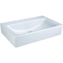 Lavabo CONNECT CUBE sans trou pour robinetterie et trop-plein 600 mm blanc IDEAL STANDARD
