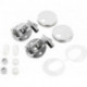 Jeu de charnières pour CONNECT Softclosing chrome IDEAL STANDARD