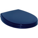 Abattant WC CONTOUR 21 charnières en acier inoxydable bleu IDEAL STANDARD