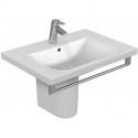 Porte-serviettes CONNECT pour meuble vasque 648 x 85 x 18 mm chromé IDEAL STANDARD