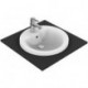 Lavabo à encastrer CONNECT rond 480mm blanc