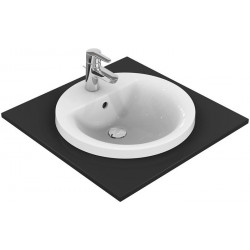 Lavabo à encastrer CONNECT rond 480mm blanc