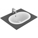 Lavabo à encastrer CONNECT oval 550mm blanc