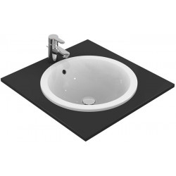 Lavabo à encastrer CONNECT rond 480mm blanc