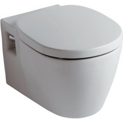 WC suspendu à fond creux CONNECT 360 x 540 x 340 mm, accessoire ouvert blanc IDEAL STANDARD
