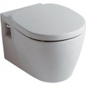 WC suspendu à fond creux CONNECT 360 x 540 x 340 mm, accessoire ouvert blanc IDEAL STANDARD