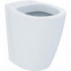 WC sur pied à fond creux CONNECT Plus 62 FREEDO 360 x 550 x 460 mm blanc IDEAL STANDARD