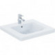 Lavabo CONNECT FREEDOM accessible en fauteuil roulant 600 x 555 x 165 mm blanc IDEAL STANDARD