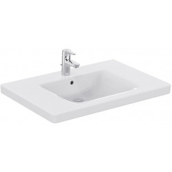 Lavabo CONNECT FREEDOM accessible en fauteuil roulant 800 x 555 x 165 mm blanc IDEAL STANDARD