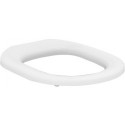 Anneau de siège de toilette CONNECT FREEDOM avec charnière à barre, blanc IDEAL STANDARD