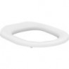 Anneau de siège de toilette CONNECT FREEDOM avec charnière à barre, blanc IDEAL STANDARD