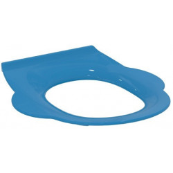 Anneau WC enfant CONTOUR 21 Ecoles pour enfants de 3 à 7 ans bleu IDEAL STANDARD