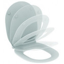 Abattant WC CONNECT AIR avec couvercle à fermeture amortie (sandwich) blanc IDEAL STANDARD
