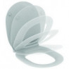 Abattant WC CONNECT AIR avec couvercle à fermeture amortie (sandwich) blanc IDEAL STANDARD