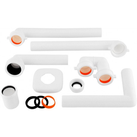 Siphon gain de place pour éléments bas IDEAL STANDARD