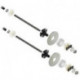Kit de fixation CONTOUR 21 Plus pour lavabo avec Finne blanc