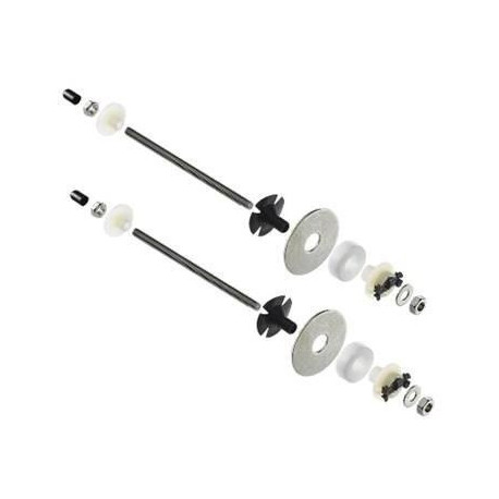 Kit de fixation CONTOUR 21 Plus pour lavabo avec Finne blanc