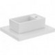 Lave-mains EUROVIT 370x210x120mm blanc 1 trou pour robinet, sans trop-plein IDEAL STANDARD