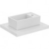 Lave-mains EUROVIT 370x210x120mm blanc 1 trou pour robinet, sans trop-plein IDEAL STANDARD