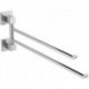 Porte-serviettes IOM SQUARE double chrome IDEAL STANDARD