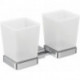 Verres gobelets IOM SQUARE chrome IDEAL STANDARD