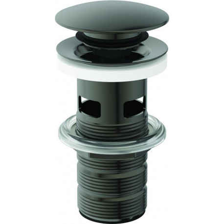 Vanne push-open avec arbre fendu gris magnétique IDEAL STANDARD