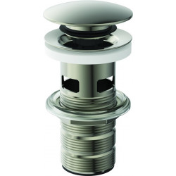Vanne push-open avec tige fendue silver storm IDEAL STANDARD