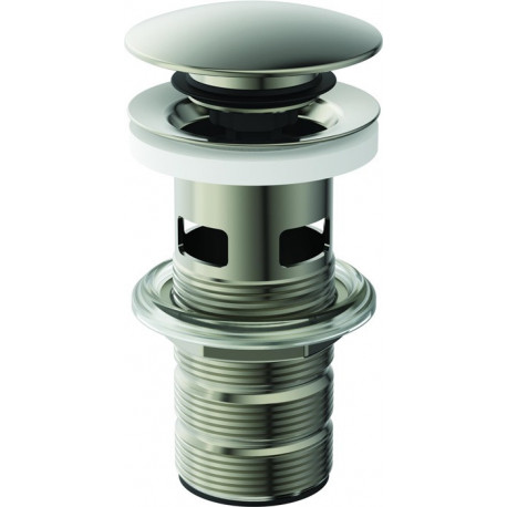 Vanne push-open avec tige fendue silver storm IDEAL STANDARD