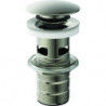 Vanne push-open avec tige fendue silver storm IDEAL STANDARD
