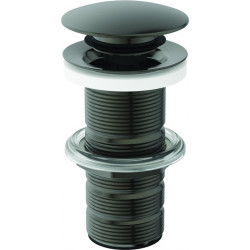 Vanne à poussoir avec tige non fendue, gris magnétique IDEAL STANDARD