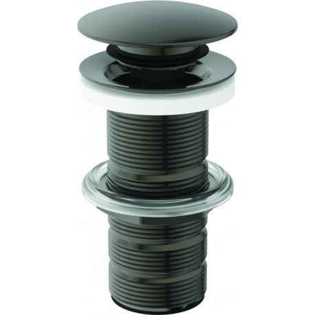 Vanne à poussoir avec tige non fendue, gris magnétique IDEAL STANDARD