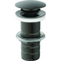 Vanne à poussoir avec tige non fendue, gris magnétique IDEAL STANDARD