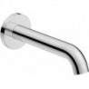 Remplisseur de bain MuralC.1 DN 15 - 205mm m rond Rosette chromé 