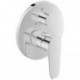 mitigeur de douche monocommand B.1 UPavec vanne de dérivation chroméé