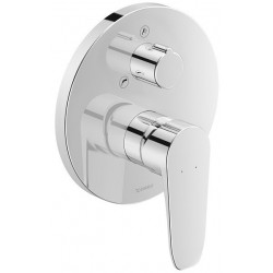 mitigeur bain-douche B.1 à encastrer,avec inverseur chromé DURAVIT