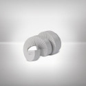 Bande d'embouts ARMALOK gris clair, avec 2 rainures de fixation, 5 m R largeur 18 mm (Par 50)