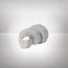 Bande d'embouts ARMALOK gris clair, avec 2 rainures de fixation, 5 m R largeur 18 mm (Par 50)