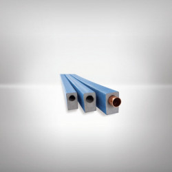 Gaine isolante TUBOLIT DHS Quadra DSD 25mm 22mm (Par 100)