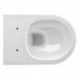 WC suspendu LAUFEN PRO, sans bride, à fond creux, 360 x 530 mm blanc