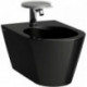Bidet mural KARTELL 1 robinet version noir LAUFEN