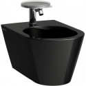 Bidet mural KARTELL 1 robinet version noir LAUFEN