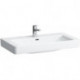 Lavabo LAUFEN PRO S 850 x 460 mm avec trop-plein, version 1 trou pour robinet LAUFEN blanc
