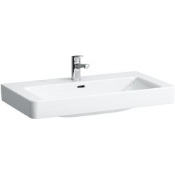 Lavabo LAUFEN PRO S 850 x 460 mm avec trop-plein, version 1 trou pour robinet LAUFEN blanc