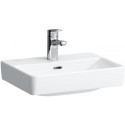 LAUFEN PRO S lave-mains 450 x 340 mm avec trop-plein, sans trou pour robinet, blanc LAUFEN