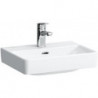 Lave-mains LAUFEN PRO S design spécial, 450 x 340 mm sans trop-plein, sans trou pour robinet, blanc LAUFEN