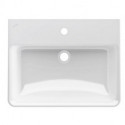 Lavabo LAUFEN PRO S 600 x 465 mm avec trop-plein, version 1 trou pour robinet LAUFEN blanc