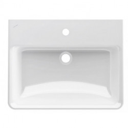 Lavabo LAUFEN PRO S 600 x 465 mm avec trop-plein, version 1 trou robinet blanc LCC LAUFEN