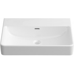 LAUFEN PRO S lavabo 600 x 465 mm avec trop-plein, sans trou pour robinet blanc LAUFEN